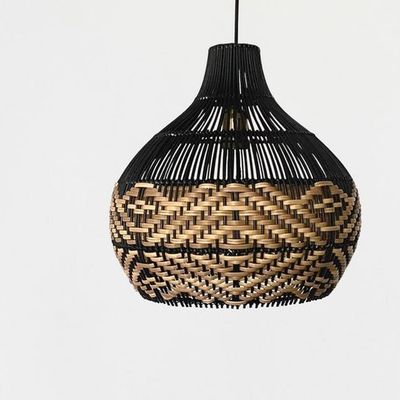 Ceiling lights - Natural Rattan Pendant Light - MY BALI LIVING