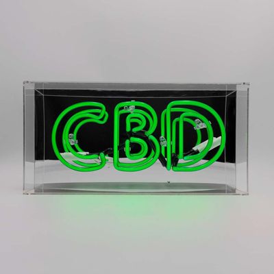 Lampes de table - Boîte à néon en verre « CBD » - LOCOMOCEAN