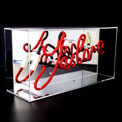 Table lamps - 'J'adore' Glass Neon Sign - LOCOMOCEAN