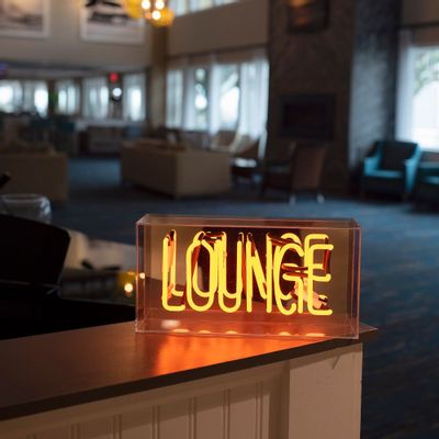 Lampes de table - Boîte à néon en verre 'Lounge' - LOCOMOCEAN