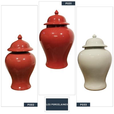 Objets de décoration - Nos vases en porcelaine - JP2B DECORATION