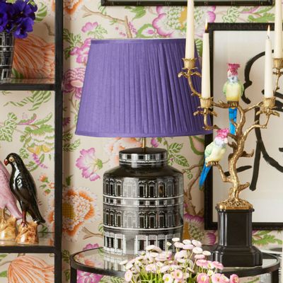 Lampes de table - Lampe en porcelaine à motif palais - G & C INTERIORS A/S