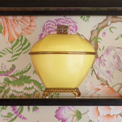 Decorative objects - Yellow Porcelain Canister - G & C INTERIORS A/S