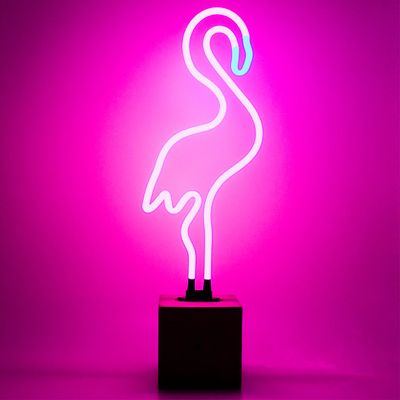 Decorative objects - Neon 'Flamingo' Sign - LOCOMOCEAN