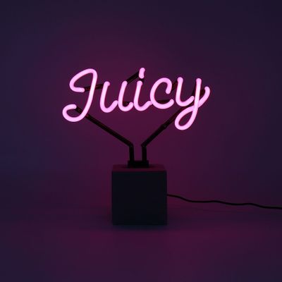 Decorative objects - Neon 'Juicy' Sign - LOCOMOCEAN