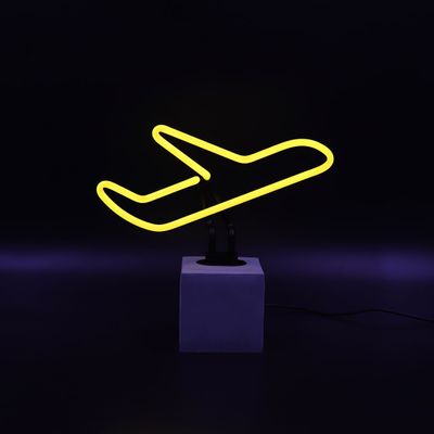 Decorative objects - Neon 'Plane' Sign - LOCOMOCEAN