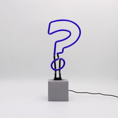 Table lamps - Neon 'Question Mark' Sign - LOCOMOCEAN