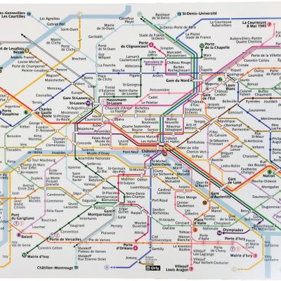 Sets de table - Set de Table Plastique RATP Blanc 45 X 30 - MAISON VIVARAISE - SDE VIVARAISE WINKLER