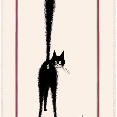 Torchons - Grand Torchon Dubout 3ème Oeil  Ecru 60 X 80 - MAISON VIVARAISE - SDE VIVARAISE WINKLER