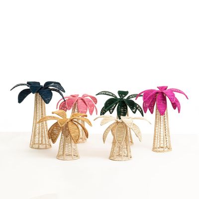 Table linen - Palm Tree Candle Holders - CORO CORA
