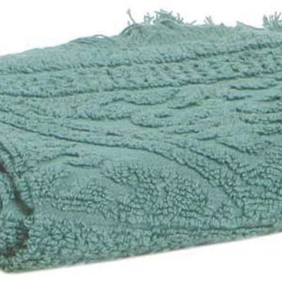 Bath towels - Drap de Douche Zoe Vert de Gris 70 X 140 - MAISON VIVARAISE – SDE VIVARAISE WINKLER