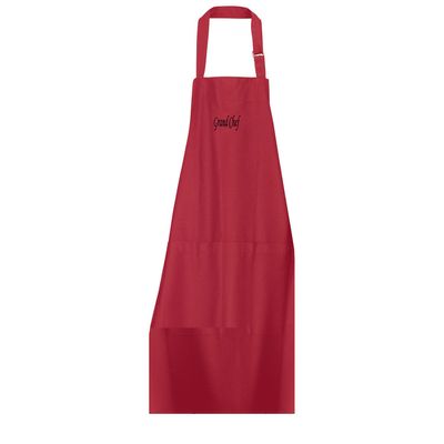 Aprons - Apron Grand Chef Rouge 75 X 90 - MAISON VIVARAISE - SDE VIVARAISE WINKLER