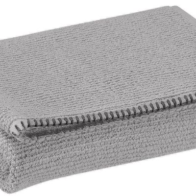 Serviettes de bain - Serviette invité Bora Perle 30 x 50 - MAISON VIVARAISE - SDE VIVARAISE WINKLER