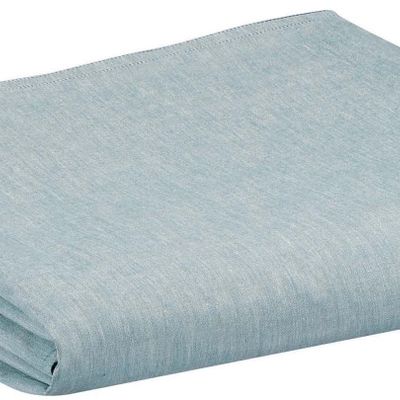 Bed linens - Flat Sheet Moony Acier 240 X 300 - MAISON VIVARAISE - SDE VIVARAISE WINKLER