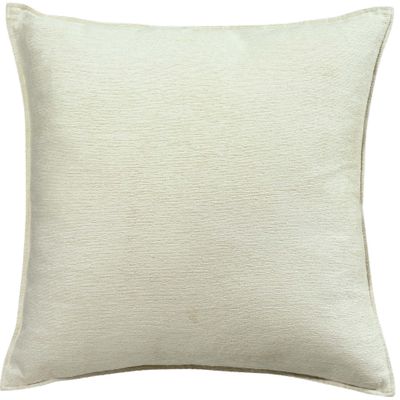 Cushions - Cushion Cover Velor Neige 60 X 60 - MAISON VIVARAISE - SDE VIVARAISE WINKLER