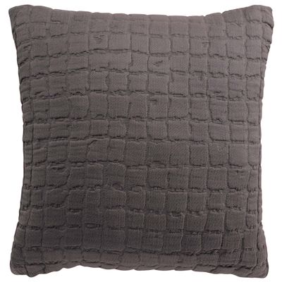 Cushions - Cushion Swami Asphalte 45 X 45 - MAISON VIVARAISE - SDE VIVARAISE WINKLER