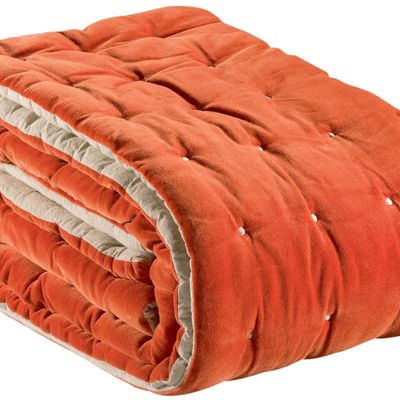 Bed linens - Bed Runner Elise Marmelade 90 X 240 - MAISON VIVARAISE - SDE VIVARAISE WINKLER
