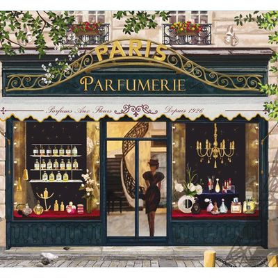 Placemats - Placemat Parfumerie Paris Assortis 30 X 45 - MAISON VIVARAISE – SDE VIVARAISE WINKLER