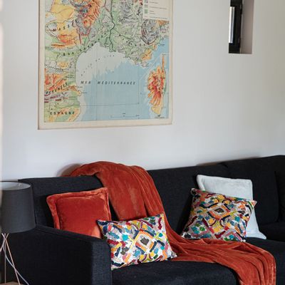 Coussins - Coussin Tender Marmelade 50 x 50 - MAISON VIVARAISE - SDE VIVARAISE WINKLER