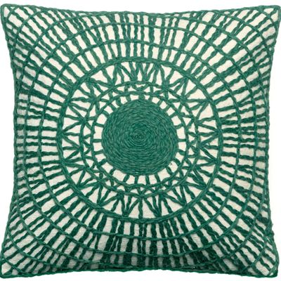 Coussins - Coussin brodé Noa Epicea 45 x 45 - MAISON VIVARAISE - SDE VIVARAISE WINKLER