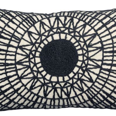 Coussins - Coussin brodé Noa Ombre 40 x 65 - MAISON VIVARAISE - SDE VIVARAISE WINKLER