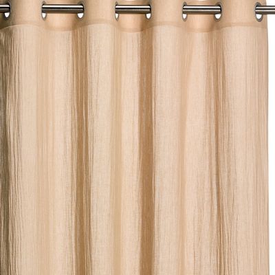 Curtains and window coverings - Curtain Voile Zeff Sable 140 X 280 - MAISON VIVARAISE – SDE VIVARAISE WINKLER