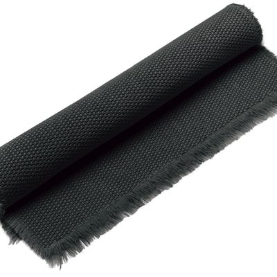 Serviettes de bain - Tapis de bain uni Elly Noir 54 x 110 - MAISON VIVARAISE - SDE VIVARAISE WINKLER