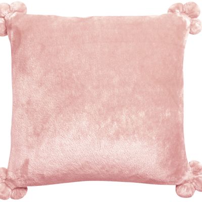 Cushions - Cushion Tender Pompoms Aubepine 45 X 45 - MAISON VIVARAISE – SDE VIVARAISE WINKLER