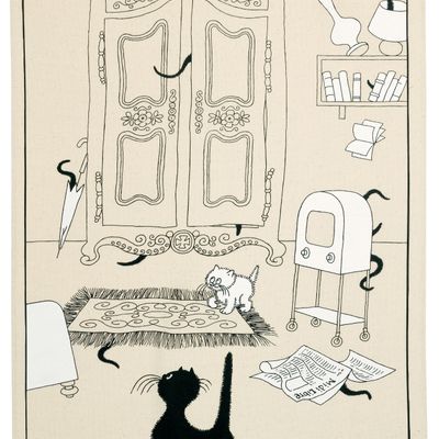 Torchons - Torchon Dubout Cache-cache Ecru 48 x 72 - MAISON VIVARAISE - SDE VIVARAISE WINKLER