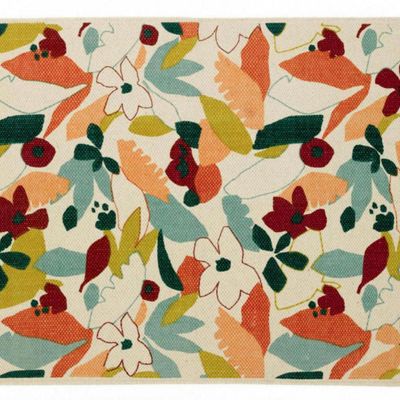 Tapis - Tapis Cléo Multico 60 x 90 - MAISON VIVARAISE - SDE VIVARAISE WINKLER