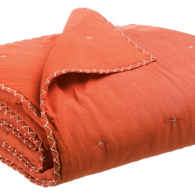 Bed linens - Bed Cover Nala Marmelade 180 X 260 - MAISON VIVARAISE - SDE VIVARAISE WINKLER