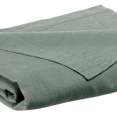 Bed linens - Flat Sheet Stonewashed Zeff Thym 240 X 300 - MAISON VIVARAISE – SDE VIVARAISE WINKLER