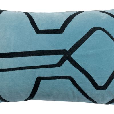 Cushions - Cushion Fara W/Emb Quartz 40 X 65 - MAISON VIVARAISE - SDE VIVARAISE WINKLER