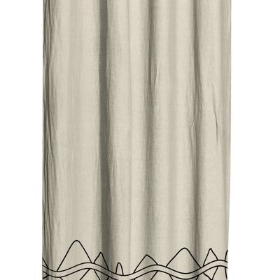 Curtains and window coverings - Curtain Zeff Mila Naturel 140 X 280 - MAISON VIVARAISE – SDE VIVARAISE WINKLER