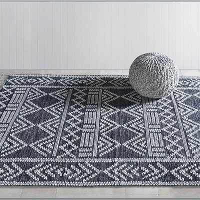 Tapis - Tapis Maïs Charbon/ivoire 160 x 230 - MAISON VIVARAISE - SDE VIVARAISE WINKLER