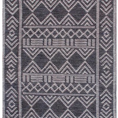 Tapis - Tapis Maïs Charbon/ivoire 190 x 290 - MAISON VIVARAISE - SDE VIVARAISE WINKLER