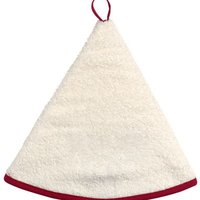 Tea towel - Round K-Towel Ivoire Diamètre 60 - MAISON VIVARAISE - SDE VIVARAISE WINKLER