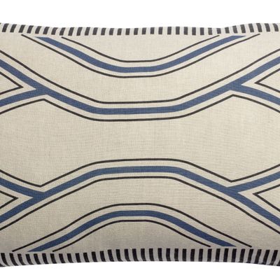 Cushions - Cushion Zeff Johan Tempete 40 X 65 - MAISON VIVARAISE - SDE VIVARAISE WINKLER