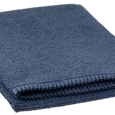 Bath towels - Hand Towel Bora Encre 50 X 100 - MAISON VIVARAISE – SDE VIVARAISE WINKLER