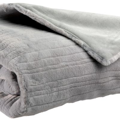 Plaids - Plaid Artus Perle 140 x 180 - MAISON VIVARAISE - SDE VIVARAISE WINKLER