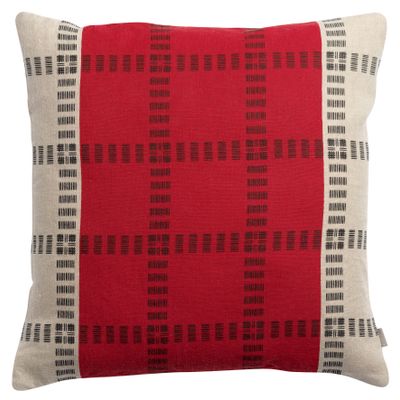 Cushions - Zeff Eden cushion Groseille 45 X 45 - MAISON VIVARAISE - SDE VIVARAISE WINKLER