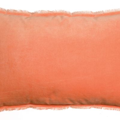 Coussins - Coussin uni Fara Goyave 40 x 65 - MAISON VIVARAISE - SDE VIVARAISE WINKLER