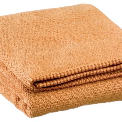 Serviettes de bain - Drap de bain Bora Moutarde 90 x 150 - MAISON VIVARAISE – SDE VIVARAISE WINKLER