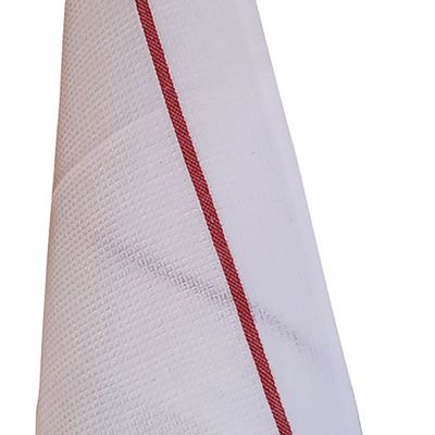 Dish towels - Honey Combed Towel Strasbourg Embroidery Blanc 50 X 70 - MAISON VIVARAISE - SDE VIVARAISE WINKLER