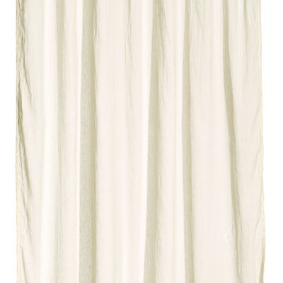 Curtains and window coverings - Curtain Voile Zeff Craie 140 X 280 - MAISON VIVARAISE – SDE VIVARAISE WINKLER
