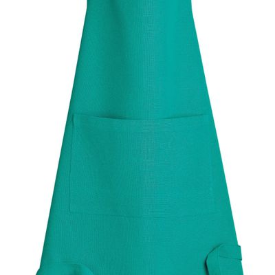 Tabliers de cuisine - Tablier de cuisine recyclé Dario Topaze 85 x 72 - MAISON VIVARAISE - SDE VIVARAISE WINKLER