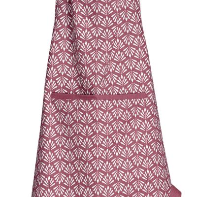 Tabliers de cuisine - Tablier de cuisine enduit Pompei Orchidée 72 x 85 - MAISON VIVARAISE - SDE VIVARAISE WINKLER