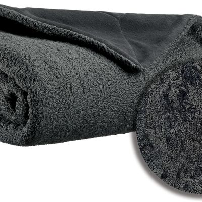 Plaids - Plaid Barry Cendre 130 x 160 - MAISON VIVARAISE - SDE VIVARAISE WINKLER