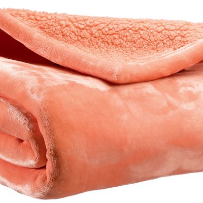 Linge de lit - Jeté de lit Michka Goyave 220 x 240 - MAISON VIVARAISE - SDE VIVARAISE WINKLER