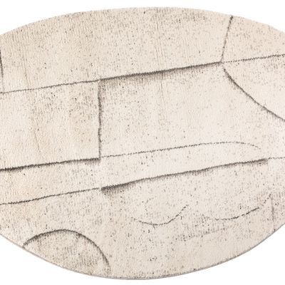 Rugs - Rug Norman Pebble Shape Naturel 160 X 230 - MAISON VIVARAISE - SDE VIVARAISE WINKLER